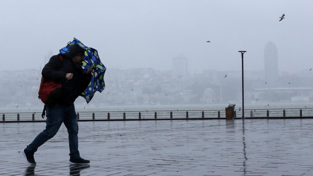 İstanbul'u kardan sonra fırtına vuracak