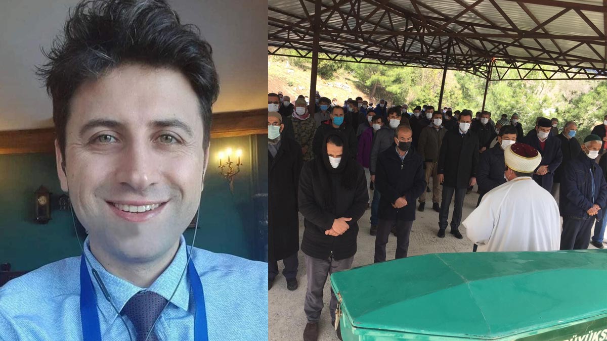 İntihar eden doktor, son yolcuğuna uğurlandı