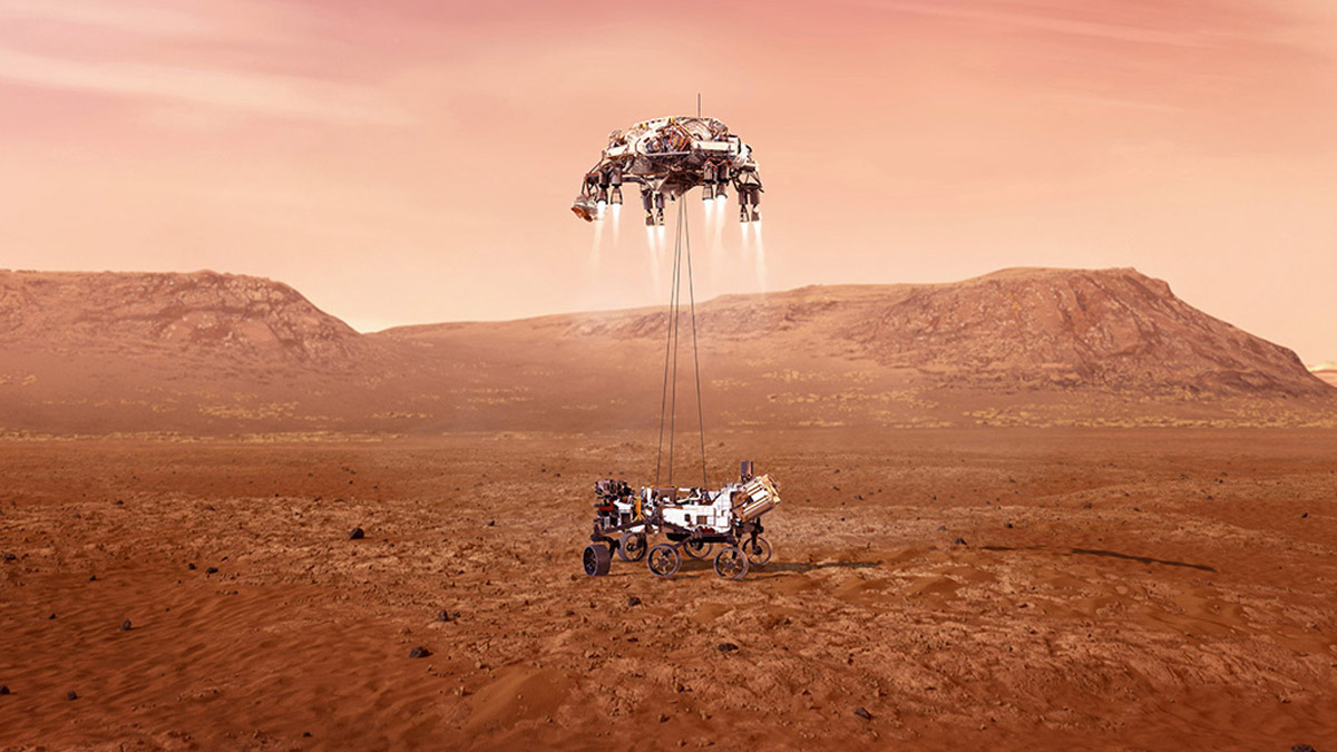 Perseverance gezgini Mars'a iniş yapıyor! İşte o anı canlı yayınlayan siteler