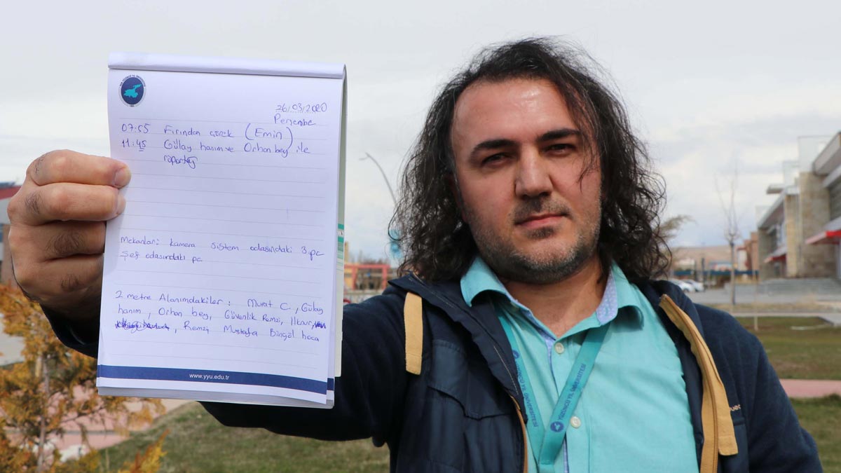 Salgının ilk başladığı günden beri kaydediyor: Listede 8 bin kişi oldu