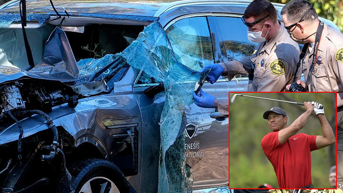 Ünlü golfçü Tiger Woods ölümden döndü: 2 ayağı kırıldı