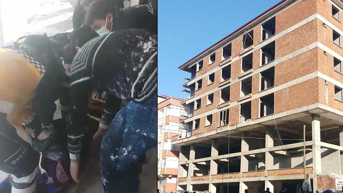 Asansör boşluğuna düşen inşaat işçisi hayatını kaybetti
