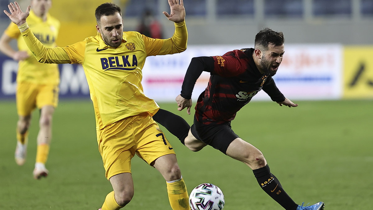 Galatasaray, Başkent'te 2 golle yıkıldı