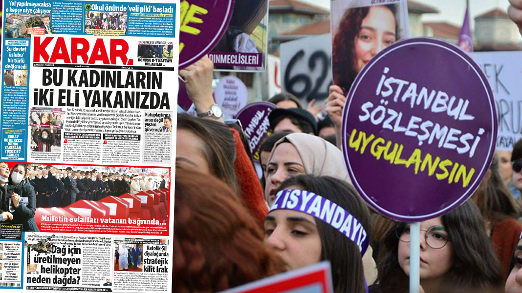 Bu kadınların iki eli yakanızda