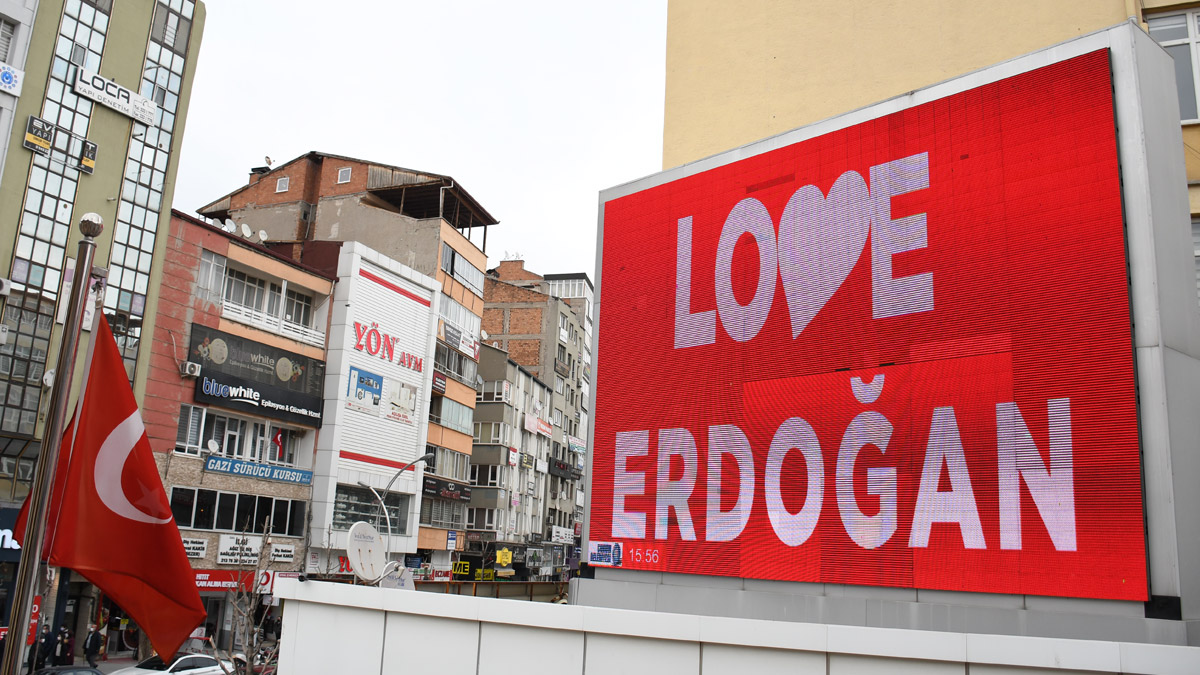 AK Partili belediyelerden ilginç kampanya: Love Erdoğan