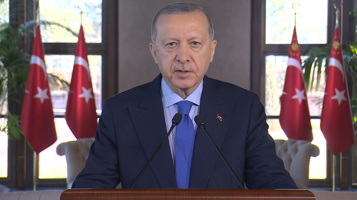 Erdoğan'dan koronavirüs değerlendirmesi: En az hasarla atan ülkelerdeniz