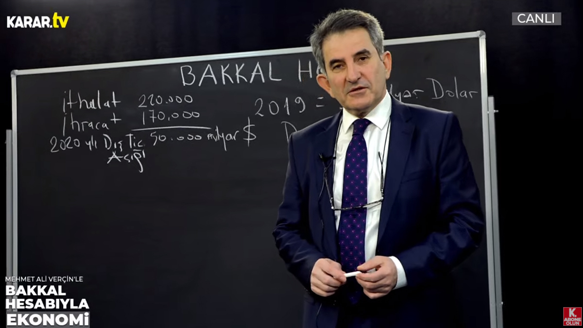 Mehmet Ali Verçin: Bu gidişat iyi bir gidişat değil | Bakkal Hesabıyla Ekonomi