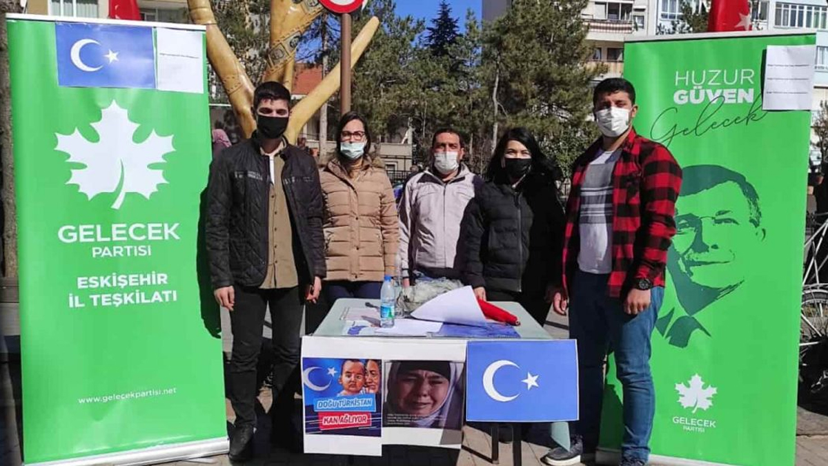 Gelecek Partisi'nden Doğu Türkistan için imza kampanyası
