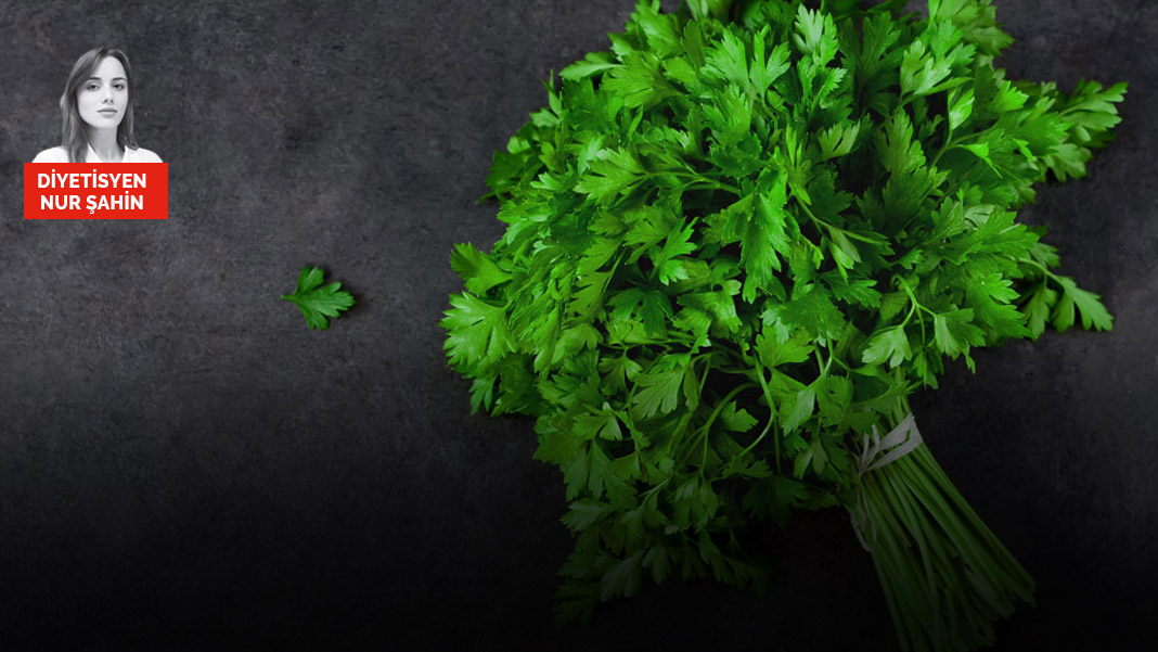 Kış ödemini atmanın yolu bir tutam maydanoz