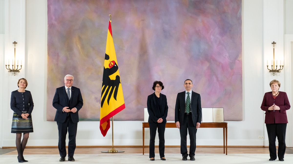 Şahin ve Türeci yine gururlandırdı