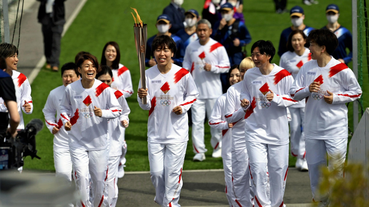 2020 Tokyo Olimpiyatları'nın meşale turu başladı