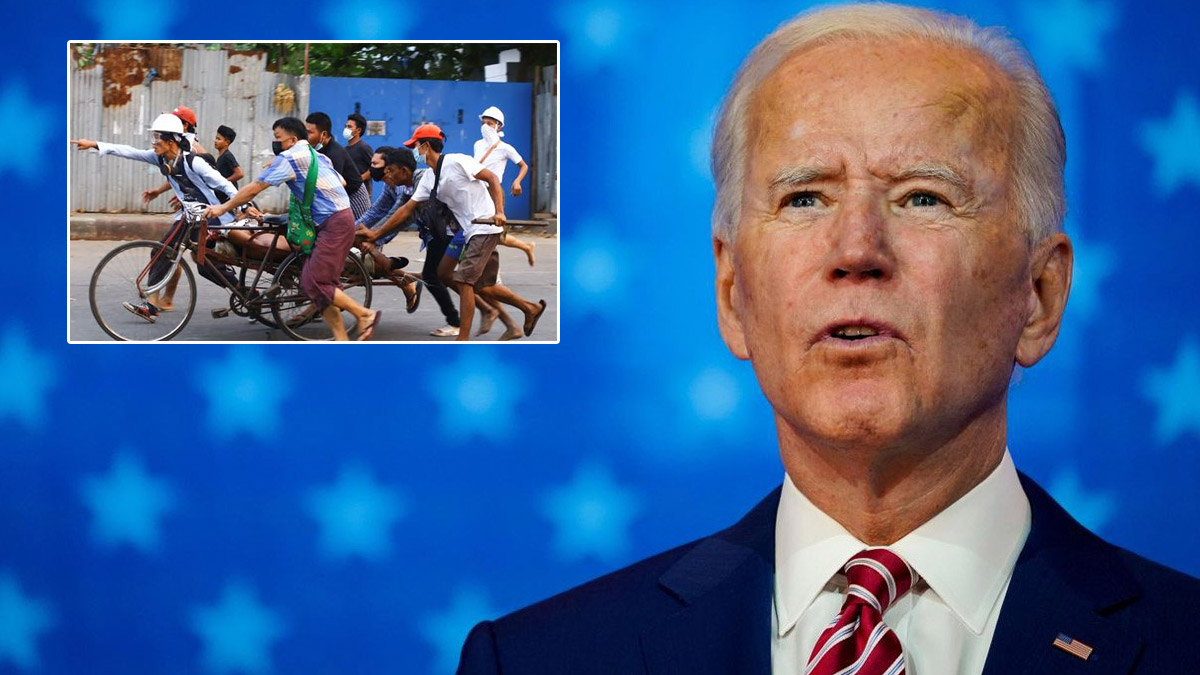 Biden, Myanmar'da sivillerin katledilmesine tepki: Çok korkunç ve şok edici