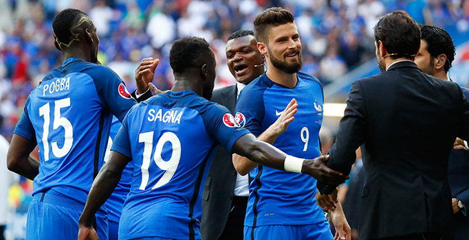 Griezmann çeyrek finalin kapısını açtı:  Fransa 2-1 İrlanda