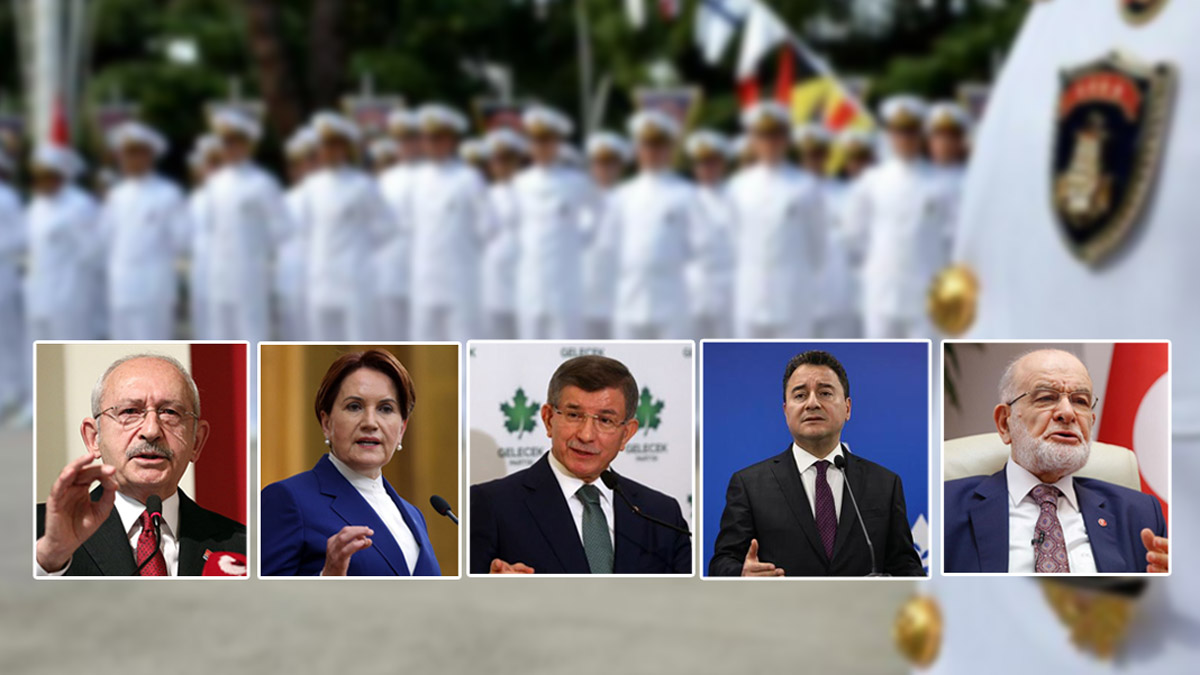 Liderlerden art arda 'amiraller bildirisi'ne sert tepki