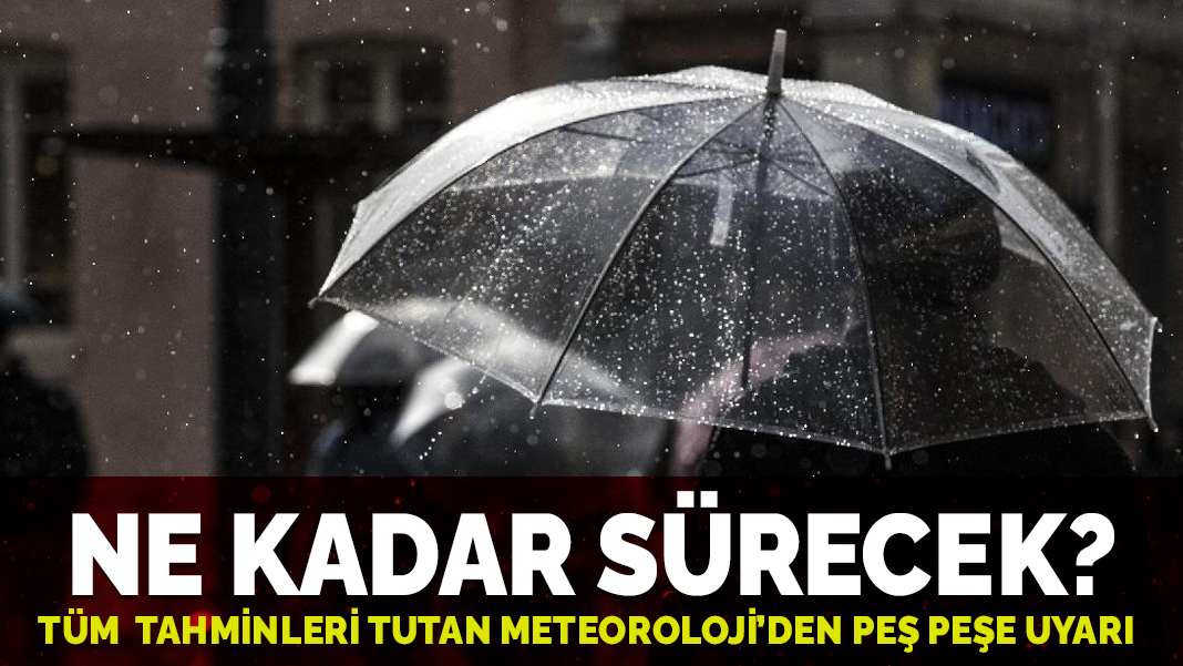 Meteoroloji'den peş peşe uyarı: Soğuk hava ne kadar sürecek?
