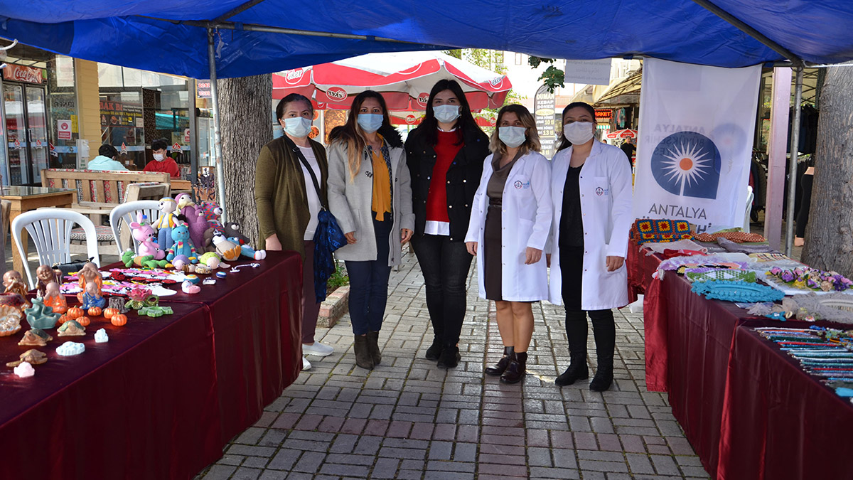 Alanya ATASEM’den SMA hastası Ahmet bebeğe destek