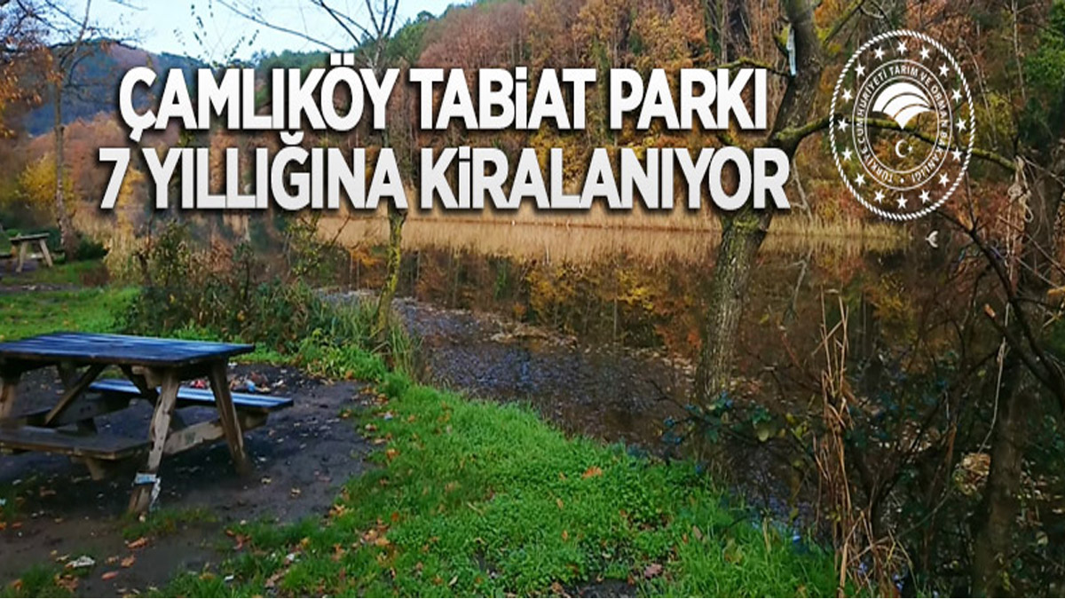 Çamlıköy Tabiat Parkı yedi yıl süreyle kiraya verilecek