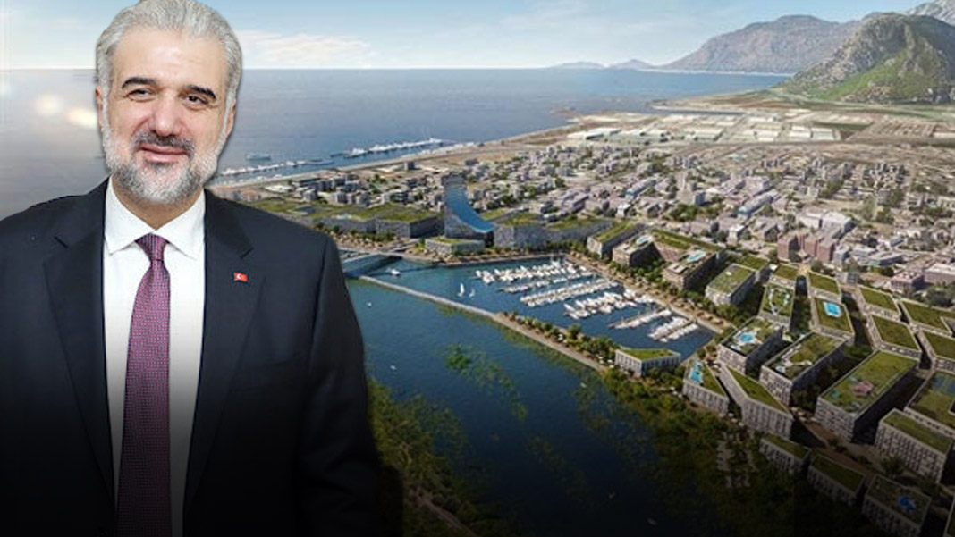 AK Parti İstanbul İl Başkanı, Kanal İstanbul diye Antalya'nın 'çılgın projesi'ni paylaştı