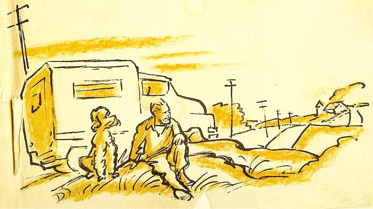 Steinbeck'in meteliksiz günlerindeki acısı