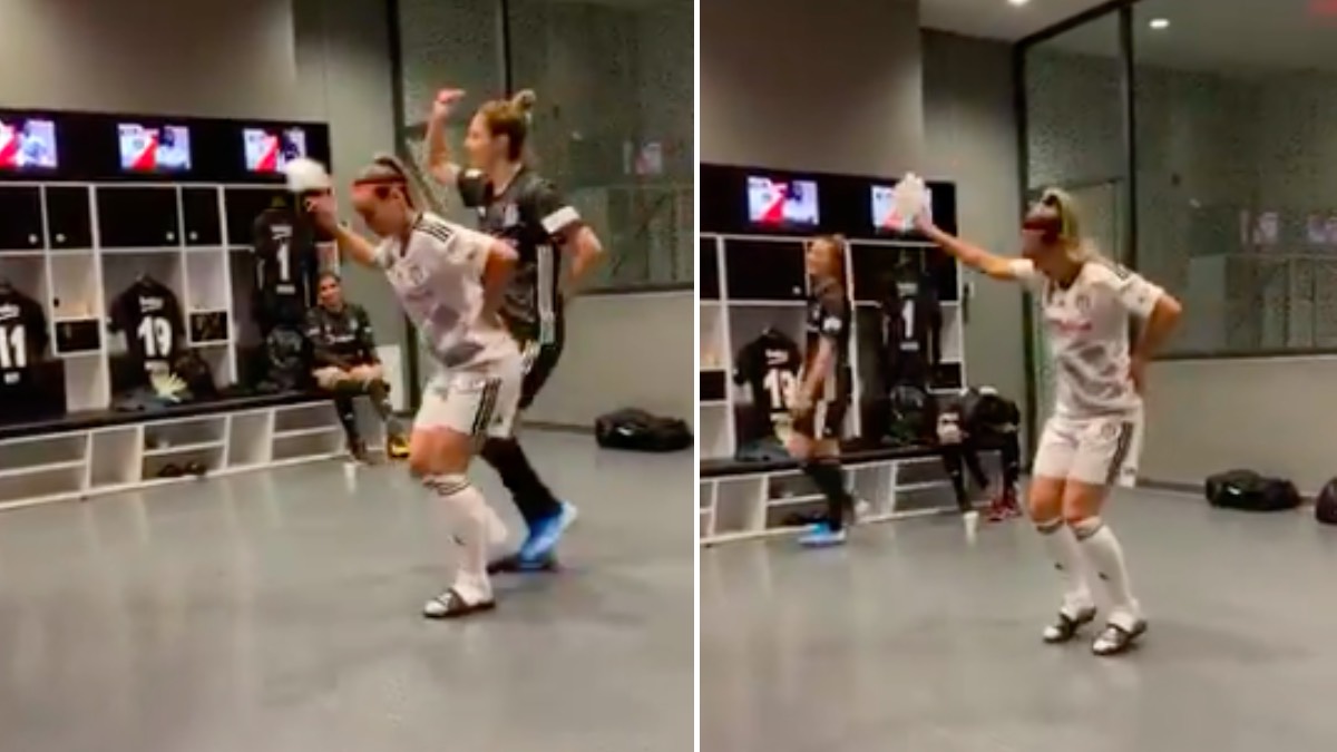 Beşiktaş'ın oyuncusu Karabulut'un halayı sosyal medya gündeminde