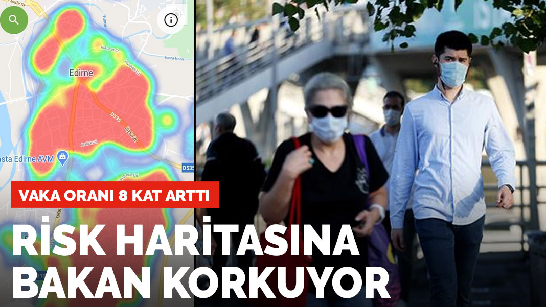 Haritaya bakan korkuyor! O ilimizde vaka oranı 8 kat arttı