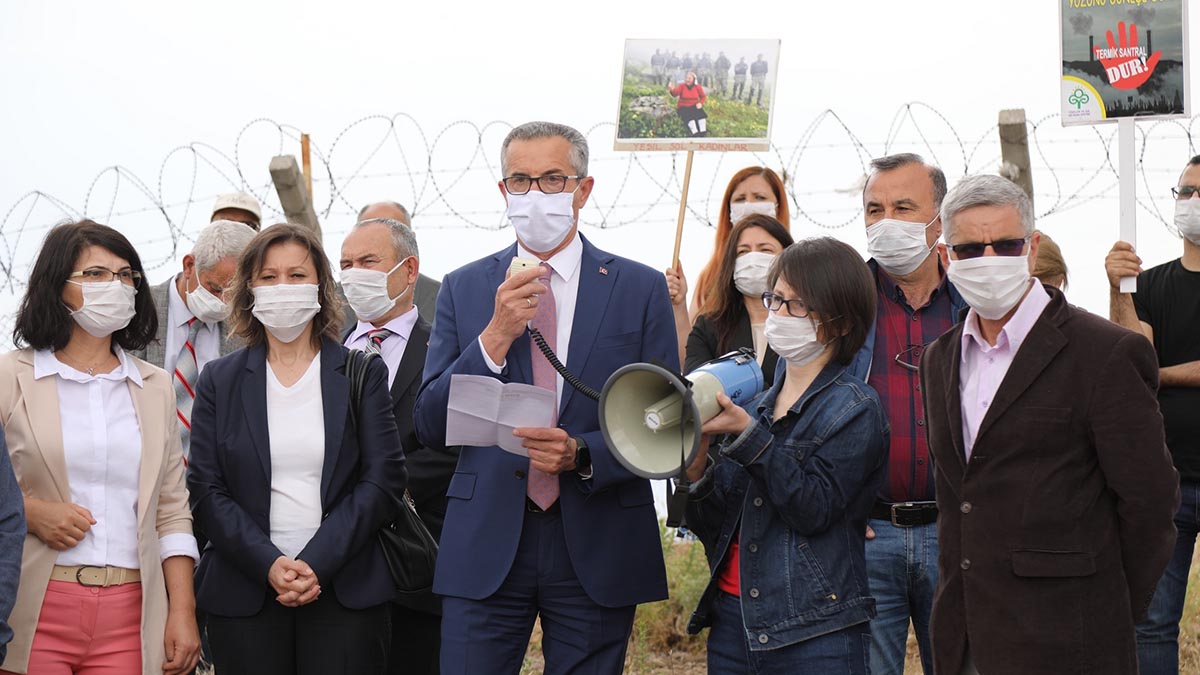 İzmir'in Çernobili için belediye başkanından eylem