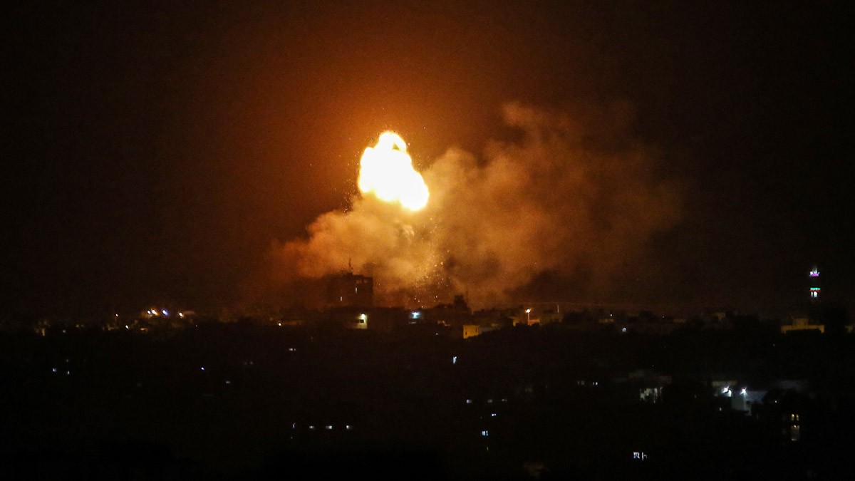 İsrail'den Gazze'ye hava saldırısı