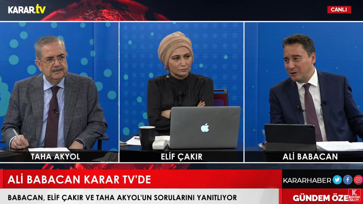 Babacan: 2 yanlış imzayla tam 530 milyar TL kaybettik