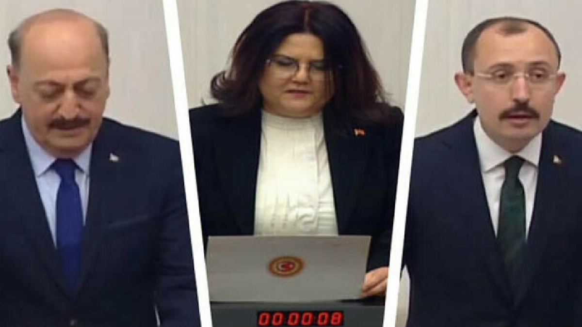 Üç yeni bakan TBMM'de yemin etti