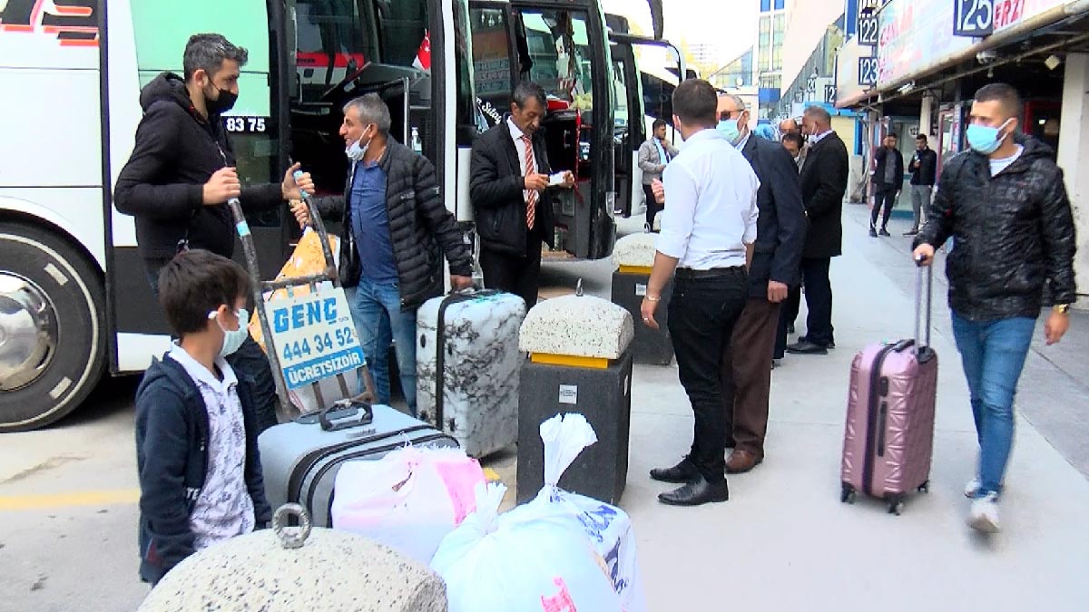 Tam kapanma öncesi İstanbul'dan kaçış yoğunluğu