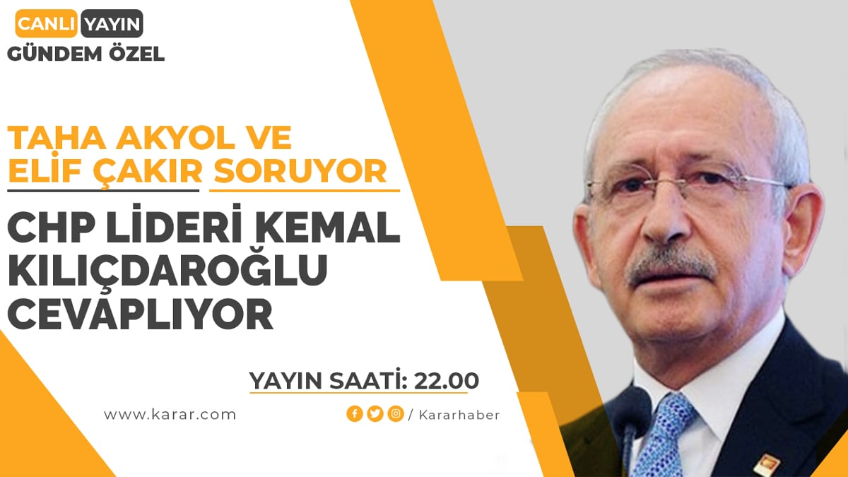 Kemal Kılıçdaroğlu Gündem Özel'e konuk oluyor