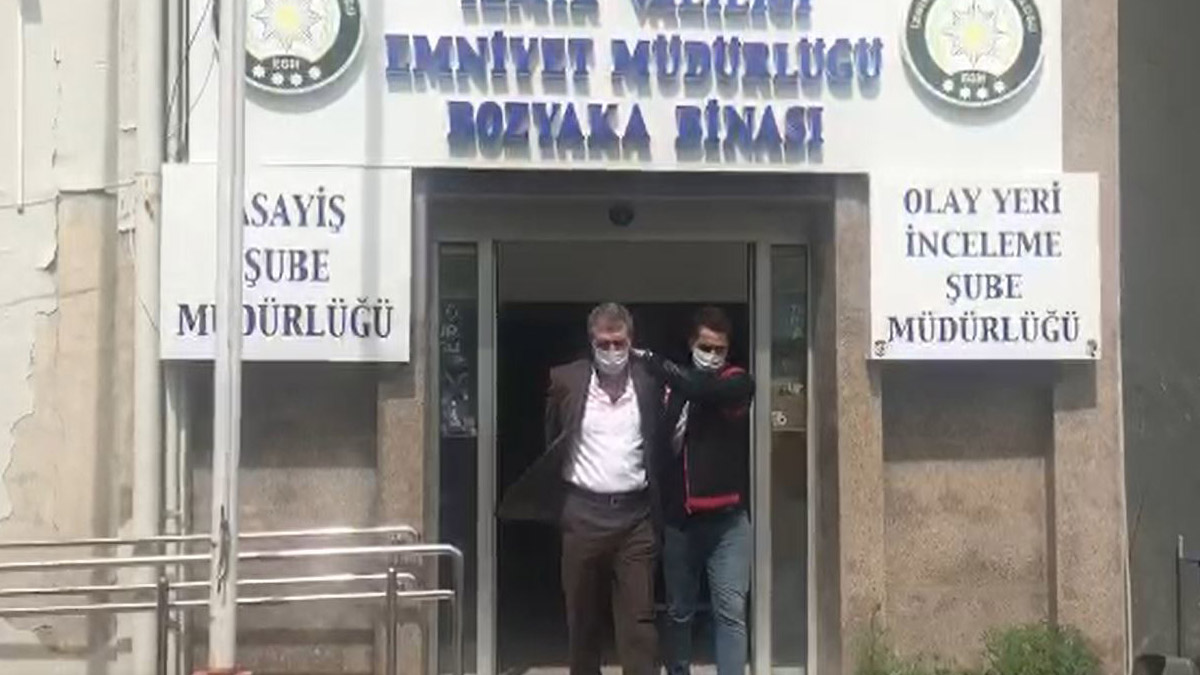 Firari cinayet zanlısı mutfak dolabında yakalandı