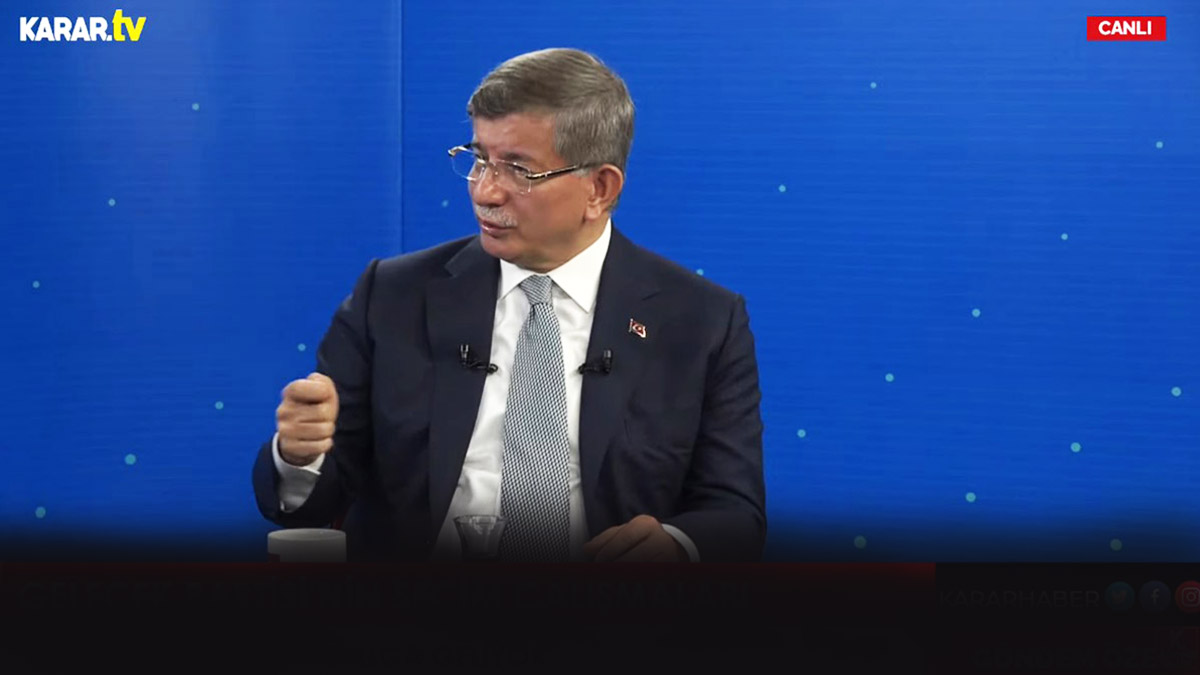 Davutoğlu: Erdoğan'ın tek derdi Biden'la çay içebilmek