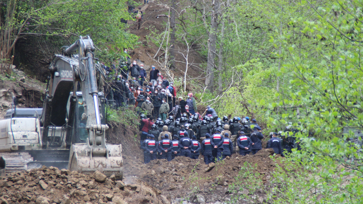 İşkencedere Vadisi için nöbet sürüyor: 4 kişi gözaltına alındı