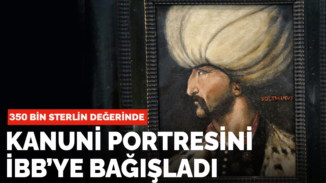 İmamoğlu açıkladı: İBB’ye 350 bin sterlinlik portre bağışı
