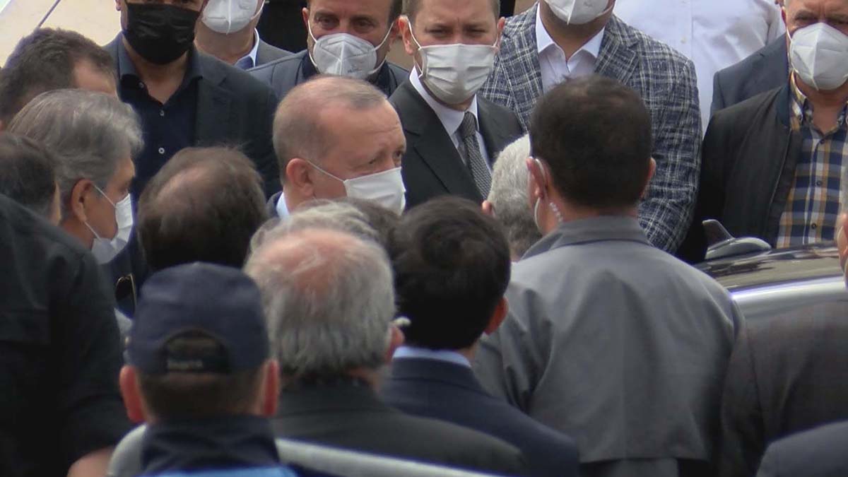 Erdoğan, Ümraniye Belediye Başkanı Yıldırım'ı yalnız bırakmadı