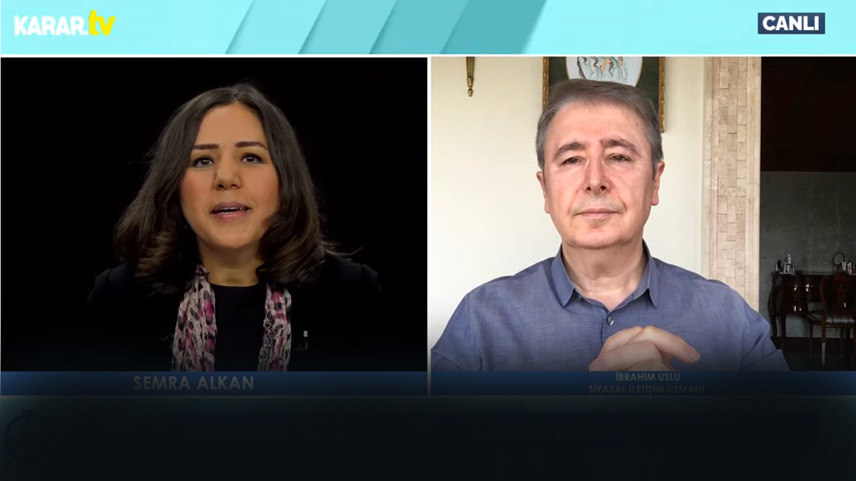 İbrahim Uslu: Muhalefet 55'te iktidar 45'te | Semra Alkan'la 40 Dakika