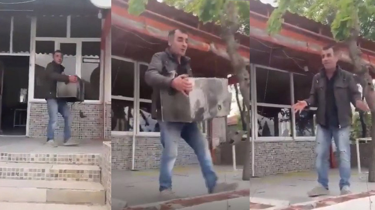 Esnaf isyan etti, çay kazanını dükkanının önüne attı: Lanet olsun böyle adalete