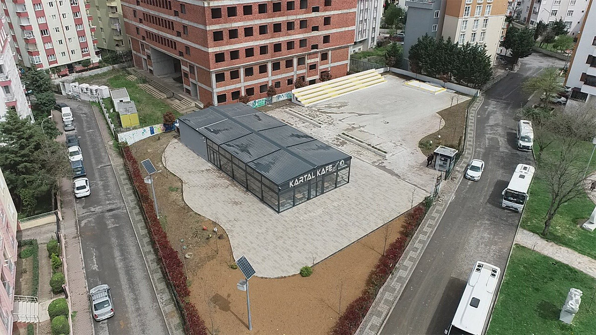 Kartal'da Mehmet Ali Büklü Meydan Projesi son aşamada