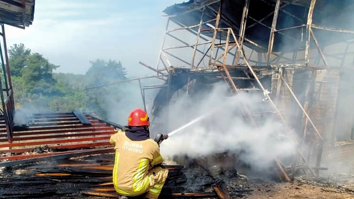 Bursa'da arka arkaya yangın ihbarları
