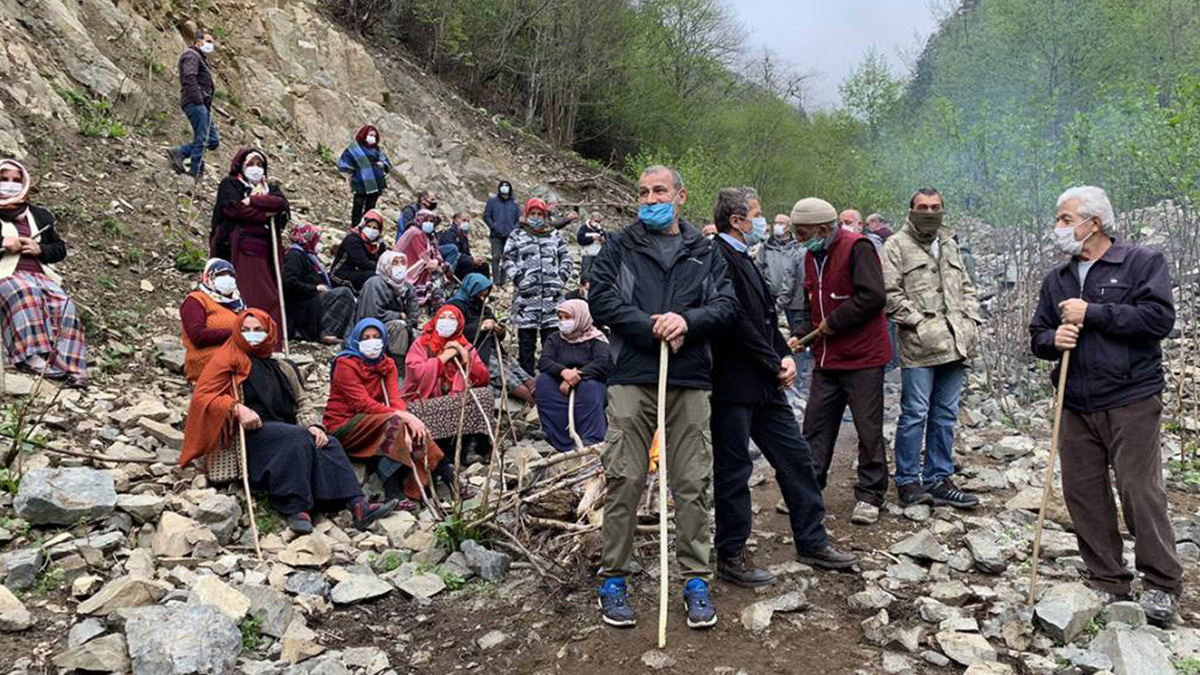 İkizdere'de halkın 'taş ocağı' tepkisi sürüyor: Hiç kimseye sormadılar
