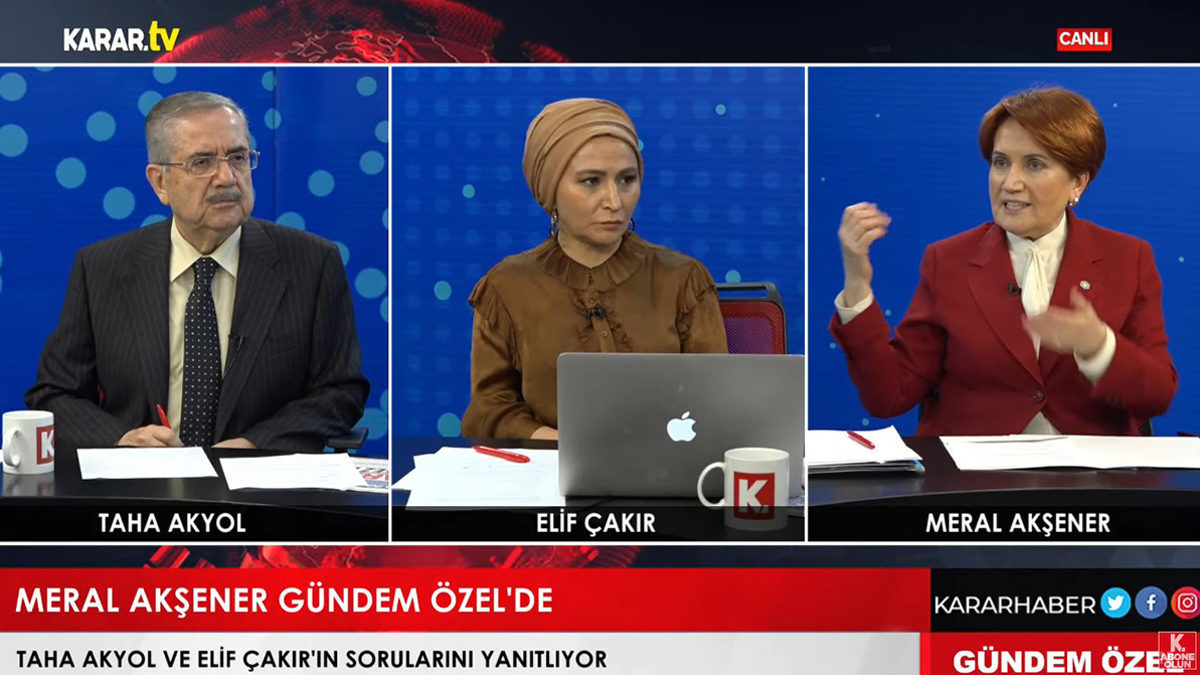 Meral Akşener: Ucube sistemin önünde tıkaç olmayacağım