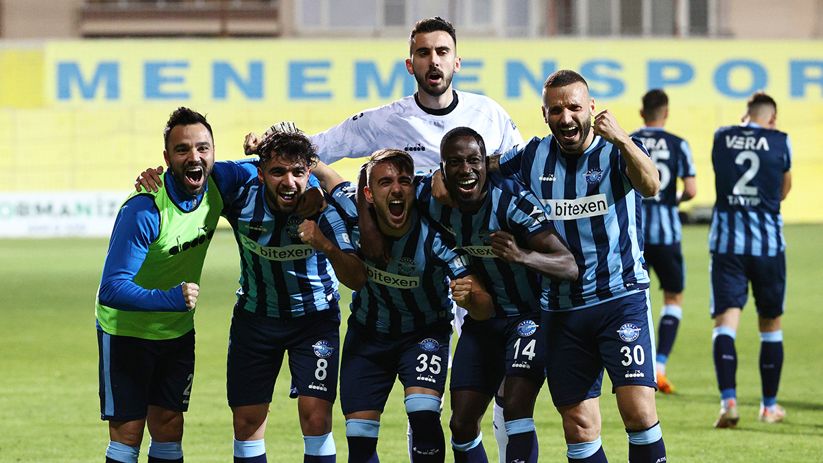 Son dakika! Adana Demirspor'un gurur gecesi: Süper Lig'e yükseldi