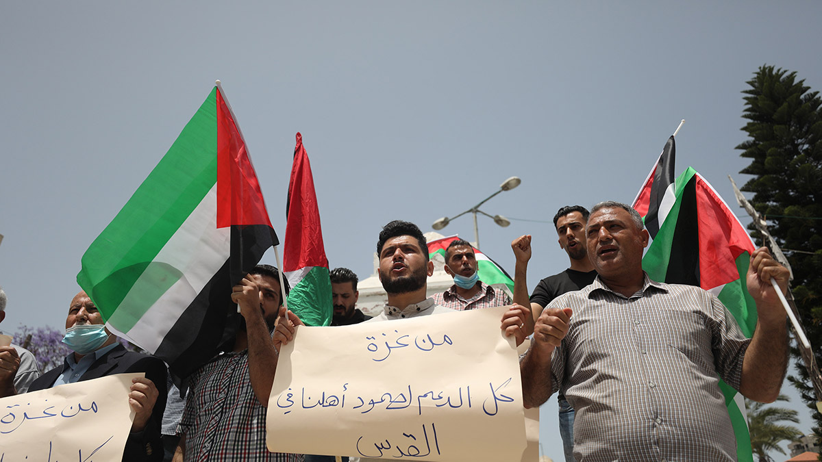 Gazze Kudüs'e destek için gösteri düzenledi