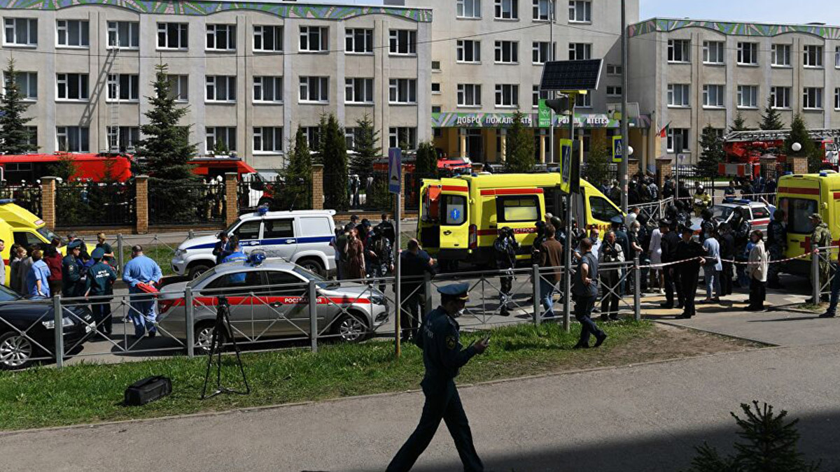 Kazan'da bir okula silahlı saldırı gerçekleşti!