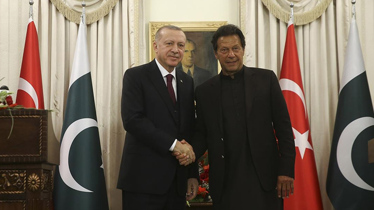 Erdoğan Pakistan Başbakanı ile görüştü