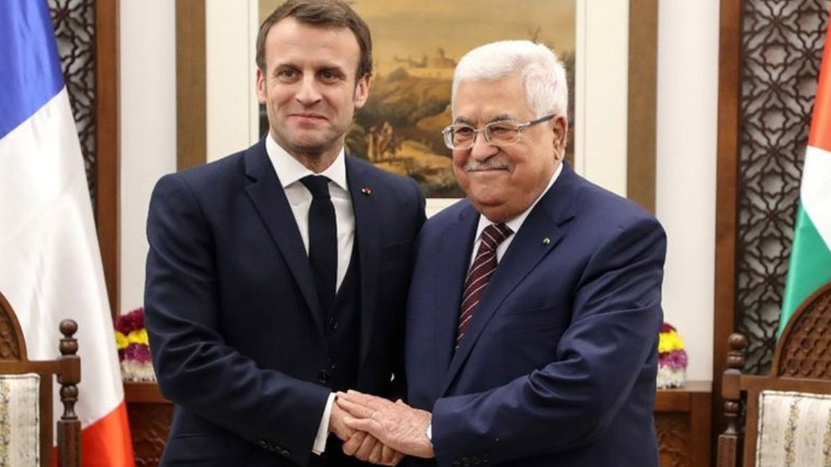Macron, Abbas ile telefonda görüştü