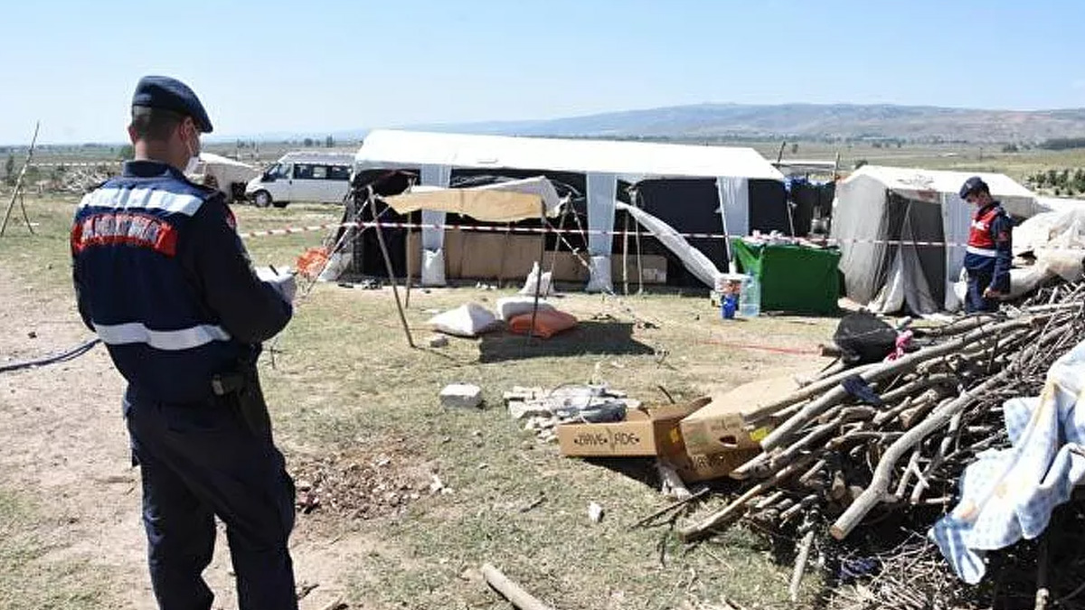 Mevsimlik işçi çadırına 10 günlük karantina