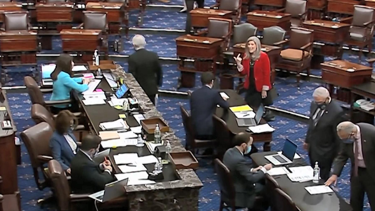 ABD Temsilciler Meclisi’nde kutlama: Merhaba özgürlük