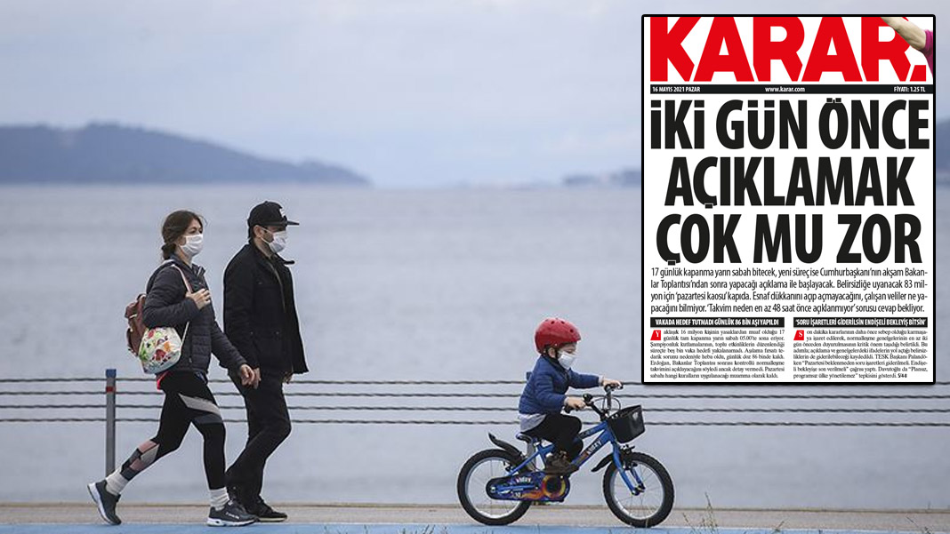 Tam kapanmanın sona ermesine saatler kala normalleşme netleşti